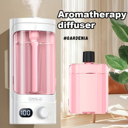 300ml Essential Oil Diffuser 100-Level Mist Control USB Rechargeable – Ultrasonic Soundwave, Auto Shut-Off, Whisper-Quiet Aromatherapy Diffuser for Home Office Bedroom Pet Room, Bundle with Essential Oils