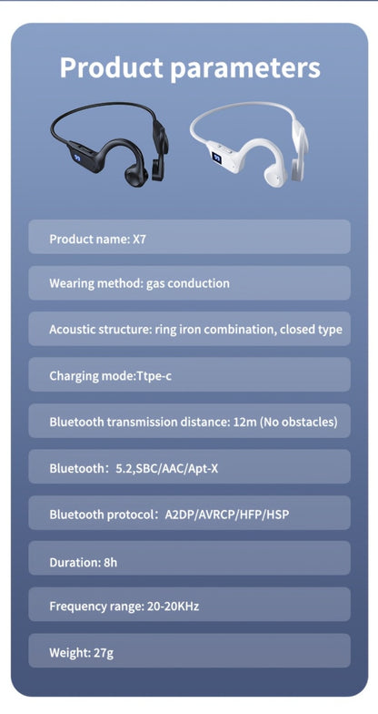 Open Ear Sports Headphones with Microphone 15-Hour Battery True Wireless Bluetooth Earphones for Running Exercising Cycling Gym Workout Awareness Mode