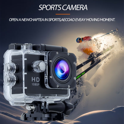 1080P Waterproof Action Camera for Kids & Beginners – 170° Wide Angle, 2" LCD, 90-Min Battery, Accessory Kit for Swimming, Cycling, Rock Climbing & Outdoor Sports Gift