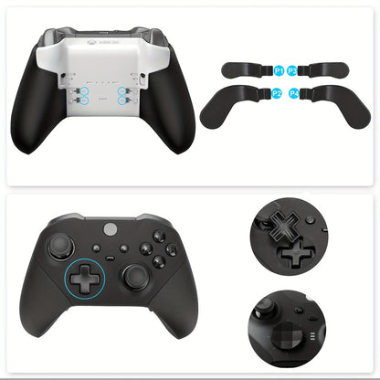 Xbox Elite Controller Series 2 Accessories 13-in-1 Replacement Kit - Paddles Thumbsticks Analog Sticks 2 D-Pads Repair Tool Stainless Steel Parts Set for Xbox Elite 2
