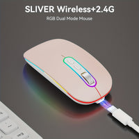 BT5.1 & 2.4G-Pink