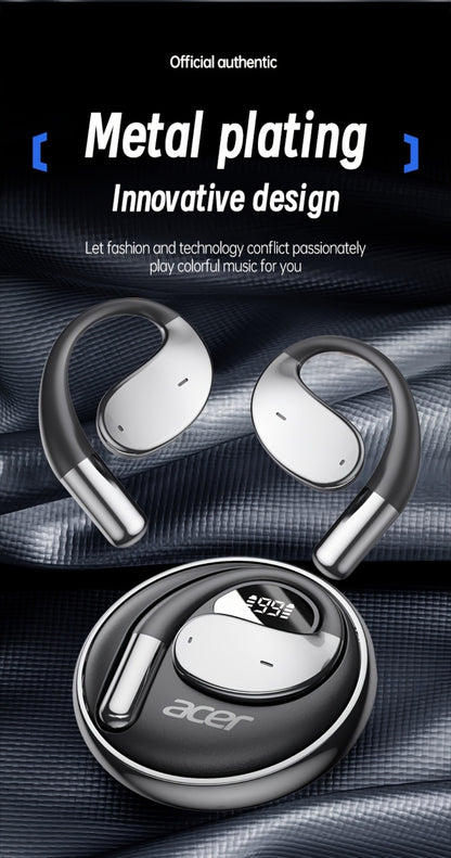 Acer TWS In-Ear Earbuds Noise Canceling Touch Control Sports Wireless Headphones Long Battery Life Lightweight for Running Workout Calls Compatible with Phone Tablet Valentine Gift