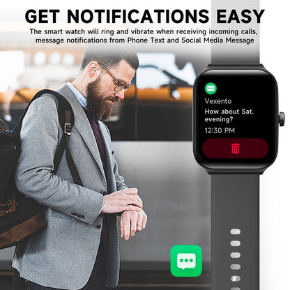 Fitness Tracker Smartwatch with Alexa Built-in FAWEIO 1.95" Large Display, Wireless Calling, 100+ Sport Modes, Pedometer Heart Rate Sleep Blood Oxygen, Compatible with iPhone & Android – Smart Watch for Men Women 11 Colors