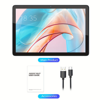 128GB Tablet Android 14 10 Inch 11 Inch 8GB RAM 8000mAh Battery Octa-Core WiFi 6 1TB Expandable 8MP Dual Camera FHD IPS Display Optional Keyboard Set – Grey & Green