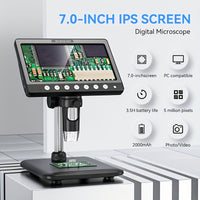 7inch black Microscope