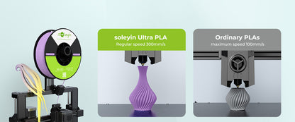 600mm/s High-Speed PLA Filament 1.75mm 1kg – Ultra Precision ±0.02mm Fast 3D Printing Filament 2.2lb Full Spool for FDM 3D Printers | Bambu Lab Creality K1 Prusa Anycubic Compatible Speed PLA