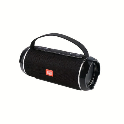 TG116C IPX4 Portable Bluetooth 5.0 Speaker 1200mAh Rechargeable Wireless Speaker USB TF FM Type-C Charging Surround Sound for Outdoor Travel Home Mobile