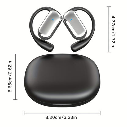 AI Translation Earbuds 144 Languages Real-Time Bluetooth 6.1 TWS Meeting Notes Noise Cancelling Crystal Mic Touch Control Type-C Charging All Smartphones Business Travel
