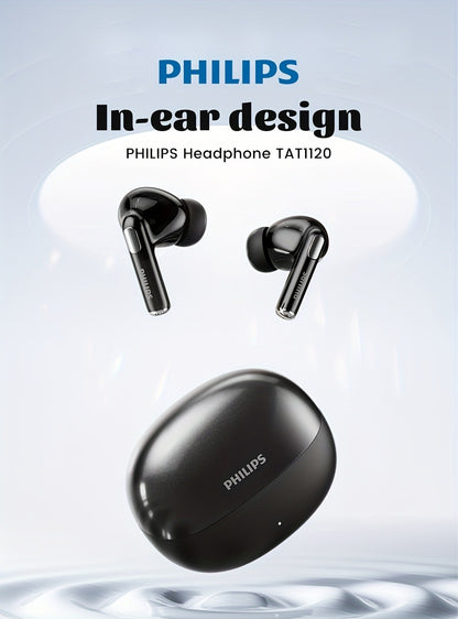 Philips 2026 Wireless Earbuds V6.0 Dual Stereo In-Ear Noise Reduction Long Standby Type-C Charging Comfortable Fit for Birthday Independence Day Holiday Gift iOS Android