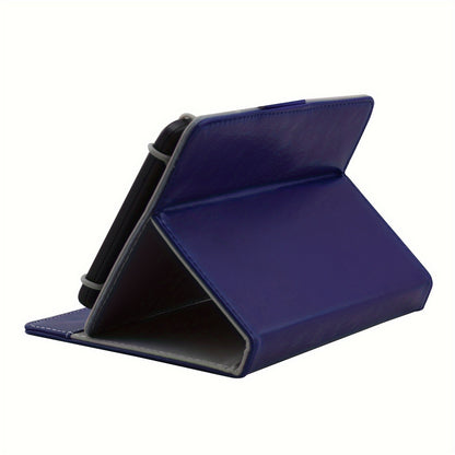 Tablet Sleeve Case 7 8 Inch Universal with Magnetic Closure, Soft Microfiber Interior Anti-Shock Stand Support, Protective Cover Compatible with Most Android Tablets & iPad Mini 7/6/5 – Multiple Colors Dark Blue Black Rose Red Green