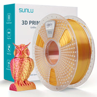 Silk PLA+ Dual Red Golden