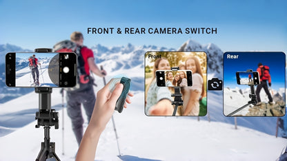 Bluetooth Scrolling Remote Control for TikTok, Page Turner for Kindle App & E-Books, Camera Shutter Clicker – Wireless Phone Remote for iPhone, Android & iPad Video, Reading & Selfies