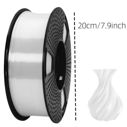 Ender 3 5 Neo PLA Filament 1.75mm 1kg 2.2LB High Gloss Low Warping – Black White Dual Tri Rainbow Multicolor Shiny Finish Smooth Extrusion for Creality & FDM 3D Printers