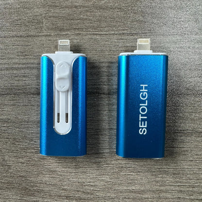 OTG USB 3.0 Flash Drive 4-in-1 for iPhone iPad Android Mac PC – Lightning Type-C Micro USB Connector Thumb Drive 64GB 128GB 256GB Memory Stick Photo Backup Storage
