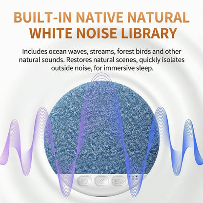 Ultra Slim Under Pillow Sleep Speaker with White Noise, Bluetooth 5.4 Pillow Headphones for Side Sleepers, 30/60 Min Auto Sleep Timer, Lightweight Bone Conduction Sound Design for Sleeping, Insomnia Relief & Relaxation – Blue