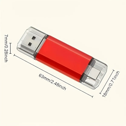 USB C Flash Drive OTG 2-in-1 Dual Interface 128GB 64GB 32GB – KOOTION Type-C USB 2.0 Metal Thumb Drive Photo Stick High Speed Memory Stick for Android Smartphone Tablet Laptop