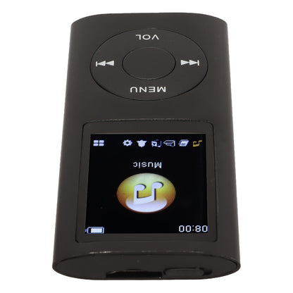 Portable MP3 MP4 Player with 128GB Expandable Storage, Lossless Audio FLAC MP3 WMA APE, Video Playback, E-Book Reader, LCD Screen, Alloy Body, Ideal for Music Travel Offline Listening