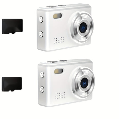 Keychain Mini Digital Camera 16X Zoom Autofocus & Shock-Proof | 2.8-Inch Screen Point-and-Shoot Cam for Travel & Vlog – Ideal Birthday Gift for Adults, Friends & Beginners