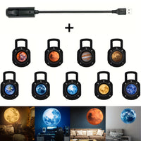 9 planetary projections