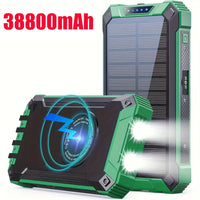 38800mAh-Green Buit in 4Cables