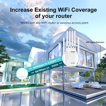 9000 Sq Ft WiFi Extender Signal Booster 2026 Upgraded, 1-Tap Setup Dual Band WiFi Repeater for Garage Basement Yard, Alexa & Ring Camera Compatible, Multiple Colors, Long Range Whole Home Coverage