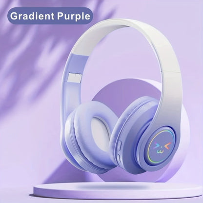 ANC Wireless Headphones Bluetooth 5.3 Foldable Lightweight Over-Ear with Mic – Powerful Bass Stereo for Home Office Travel – Christmas Birthday Gift