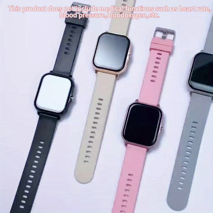 Unisex GPS Smartwatch 1.83" Full Touch – Wireless Calling, Music Playback, Remote Camera Control, Multi-Sport Fitness Tracker, Message Alerts, Pink Silver Gold – Android & iPhone Gift Watch