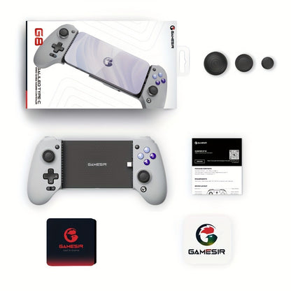 Hall Effect Mobile Gaming Controller GameSir G8 Galileo USB-C Wired – Zero-Drift Joysticks & Triggers, Pass-Through Charging, Mappable Back Buttons for iPhone 15 Android Cloud Gaming Xbox Game Pass