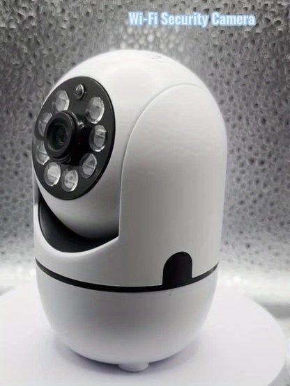 4MP Indoor Security Camera 360° Rotatable with Human Tracking, Motion Detection, Dual-Channel WiFi 2.4G & 5G, Color Night Vision, Two-Way Audio & App Control – Home Surveillance Camera