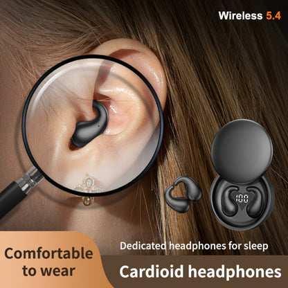 Invisible Sleep Earbuds Bluetooth 5.4 Ultra Thin Mini Wireless Earphones – No Latency Gaming Intelligent Noise Reduction Ultra Long Battery Life Comfortable In-Ear for Side Sleepers Work Travel