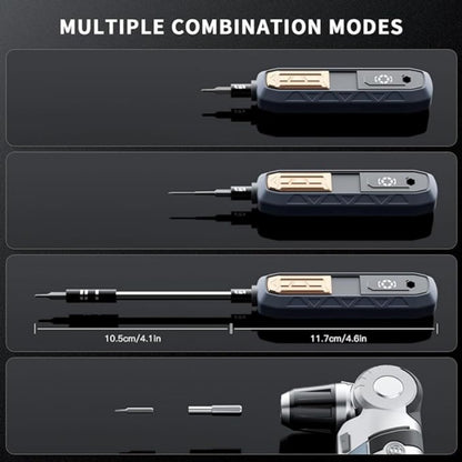 Precision Screwdriver Set 128/180 in 1, Magnetic Professional Repair Tool Kit for MacBook Laptop iPhone Xbox Game Console Tablet, Electric & Manual Versions Available