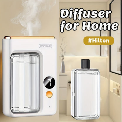 Ultrasonic Essential Oil Diffuser & Humidifier with Auto Shut-Off, Quiet Aromatherapy for Home Bedroom Office – Choose Hilton Gardenia Ocean Shangri-La Encounter Scent Bundle