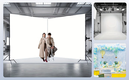 10x20ft Backdrop Stand Kit – BEIYANG Adjustable Iron Background Support System with Carrying Bag & Clamps for Photography Studio, Video, Birthday Parties & Trade Show Display