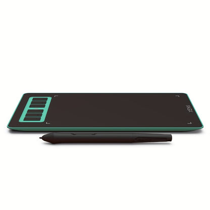 Graphics Drawing Tablet XENX P1-640 8192 Pressure Sensitivity 6 Hot Keys 6.6x4.1 Inch Active Area Battery-Free Stylus Compatible with Mac Windows PC Android for Digital Art Animation OSU Design
