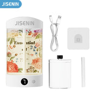 Single Aroma Diffuser + 1 Empty Bottle + 1 Cotton Swab + 1 Hook