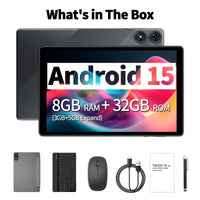 Grey tablet & keyboard set