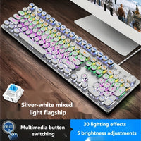 White Colorful