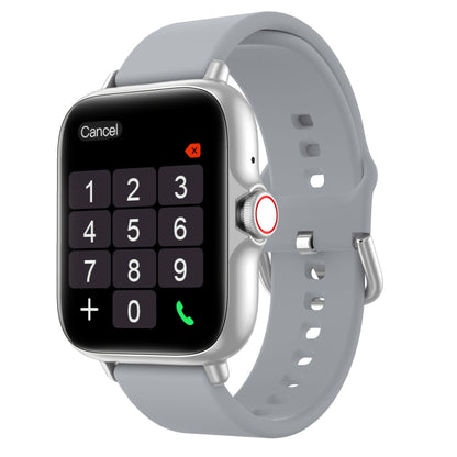 Large Screen Smartwatch with Wireless Calling & Message Alerts, Full Touch HD Display, Heart Rate Blood Oxygen Sleep Stress Monitor, Activity Tracker Multiple Sport Modes, Compatible with iPhone & Android – Black Pink Gold Silver