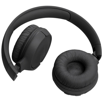 JBL Tune 525BT Neckband Wireless Earphones, Pure Bass Bluetooth 5.3 In-Ear Headphones, 57H Battery + 5-Min Speed Charge, Multi-Point Connection, Built-In Mic, JBL App EQ, Hands-Free Calls, Black