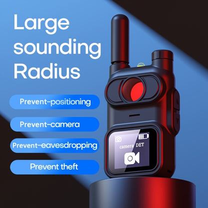 Hidden Camera Detector with OLED Screen, Multi-Function Bug Detector RF Signal Scanner, Anti-Spy Camera Finder for Hotel Room Home Office Car Airbnb, Portable Privacy Security Sweeper Device