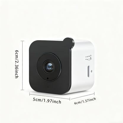 6MP Window Security Camera with AI Human Detection, 911 Emergency Alerts & Full-Color Night Vision – Dual Band 2.4GHz/5GHz WiFi, Smart Indoor Surveillance, Easy Install, 1/2 Pack