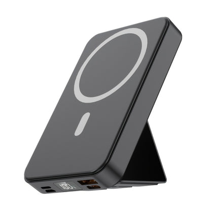 Magnetic Wireless Charger Pad W014 – Slim MagSafe-Compatible Fast Charging Stand for iPhone 16 15 14 13 12 Pro Max Plus & Qi-Enabled Devices, Portable Desktop Snap-On Wireless Charging Dock