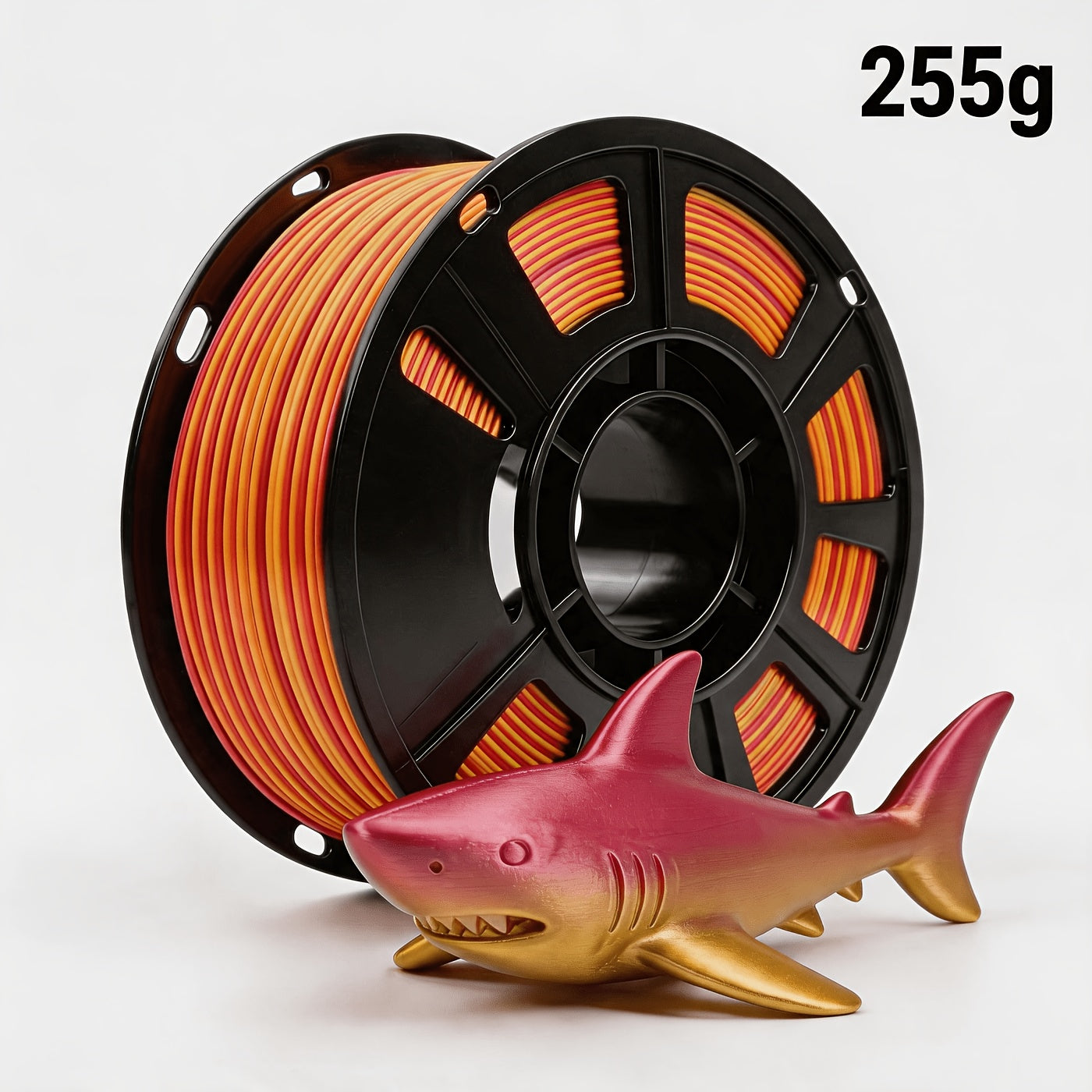 Rainbow PLA Filament 1.75mm Single Dual Triple Color Vacuum Packed – Neatly Wound High Precision ±0.02mm Smooth Printing 0.56lb 0.41lb | Rainbow Gradient PLA Spool for FDM 3D Printers Hobbyists
