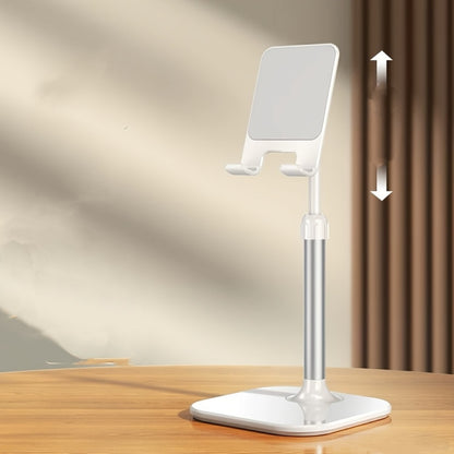 Adjustable Tablet Stand with Long Arm & Rotating Holder – Mechanical Cantilever Clamp Base Desk Mount for iPad, iPhone, Smartphone, Bedside & Office Use, 360° Flexible Phone Cradle