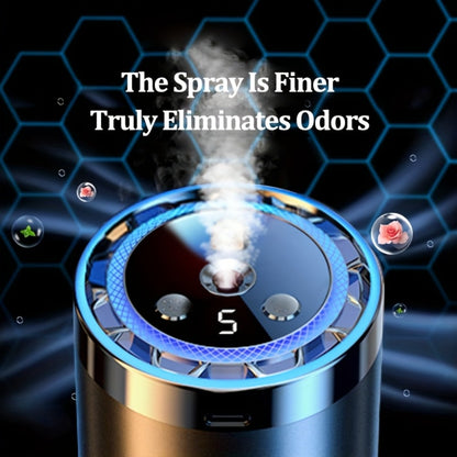 Car Diffuser Machine with 8.79oz Large Essential Oil Refill – Adjustable Scent Strength & Odor Eliminator | Ocean Perfume & Cologne Bundle Options | Long-Lasting Car Freshness | Auto Aromatherapy Gift
