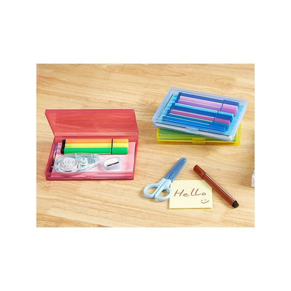 4x6 Photo Storage Box with 14 Inner Photo Keeper Cases Holds 1400 Photos Clear Plastic Photo Organizer with Lids Label Stickers BPA-Free for Cards Pictures Stamps Craft Office Supplies