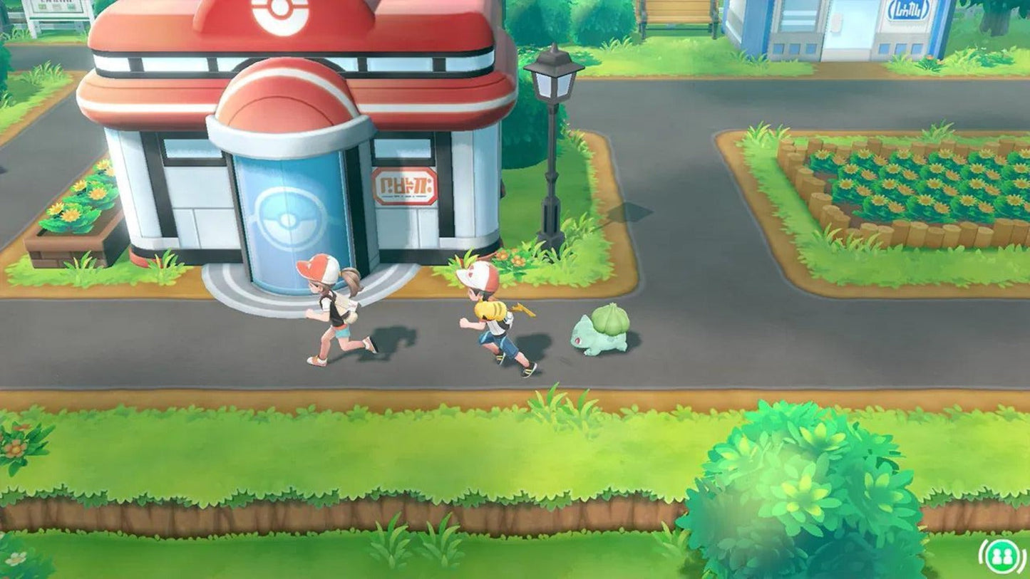 Pokemon Let's Go Pikachu Nintendo Switch Game – US/AS English Edition, Kanto Region Adventure with Motion Catching, 2-Player Co-op & Pokemon GO Connectivity, Great Gift for Kids & Pokemon Fans