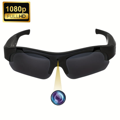 4K Camera Glasses UHD Sports Action Cam - 2-Hour Recording, Body Camera Wearable, Bike Running Cycling Recorder, Meeting Minutes, 3840x2160P 30fps, Optional 64GB, Models A31 A33 S36