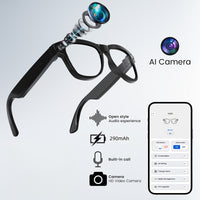 200W pixel glasses + transparent lenses