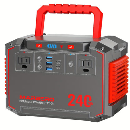 Solar Generator Portable Power Station 88.8Wh 111Wh 237Wh with Foldable Solar Panel, 100W Pure Sine Wave AC Output USB-C PD USB QC3.0 DC LED Emergency Light for Camping RV Hiking & Home Backup Power